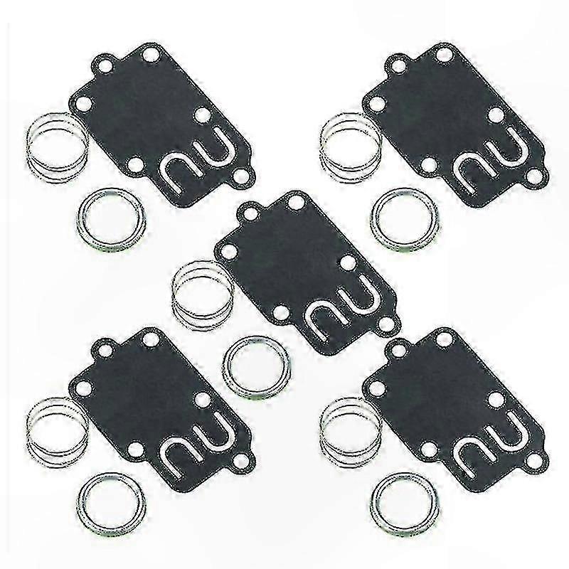 Carburetor Diaphragm Replacement Kit for Small Engines - 5 Sets with Gasket and Metering Parts