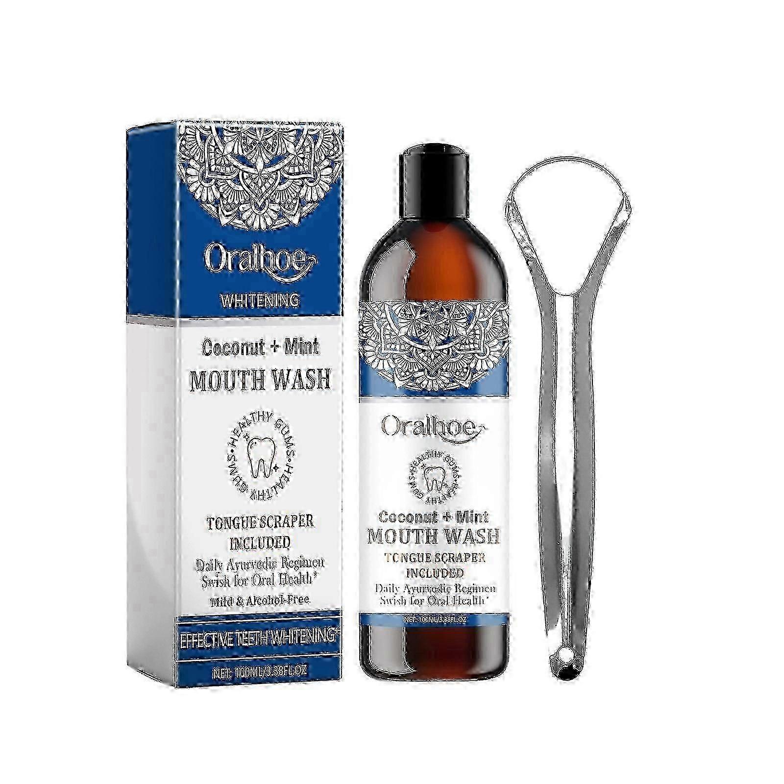 Diş Durulama, Derin Temiz Ağız Taze, Koku Giderici ve Beyazlatıcı Diş Lekesi Çıkarıcı Gargara