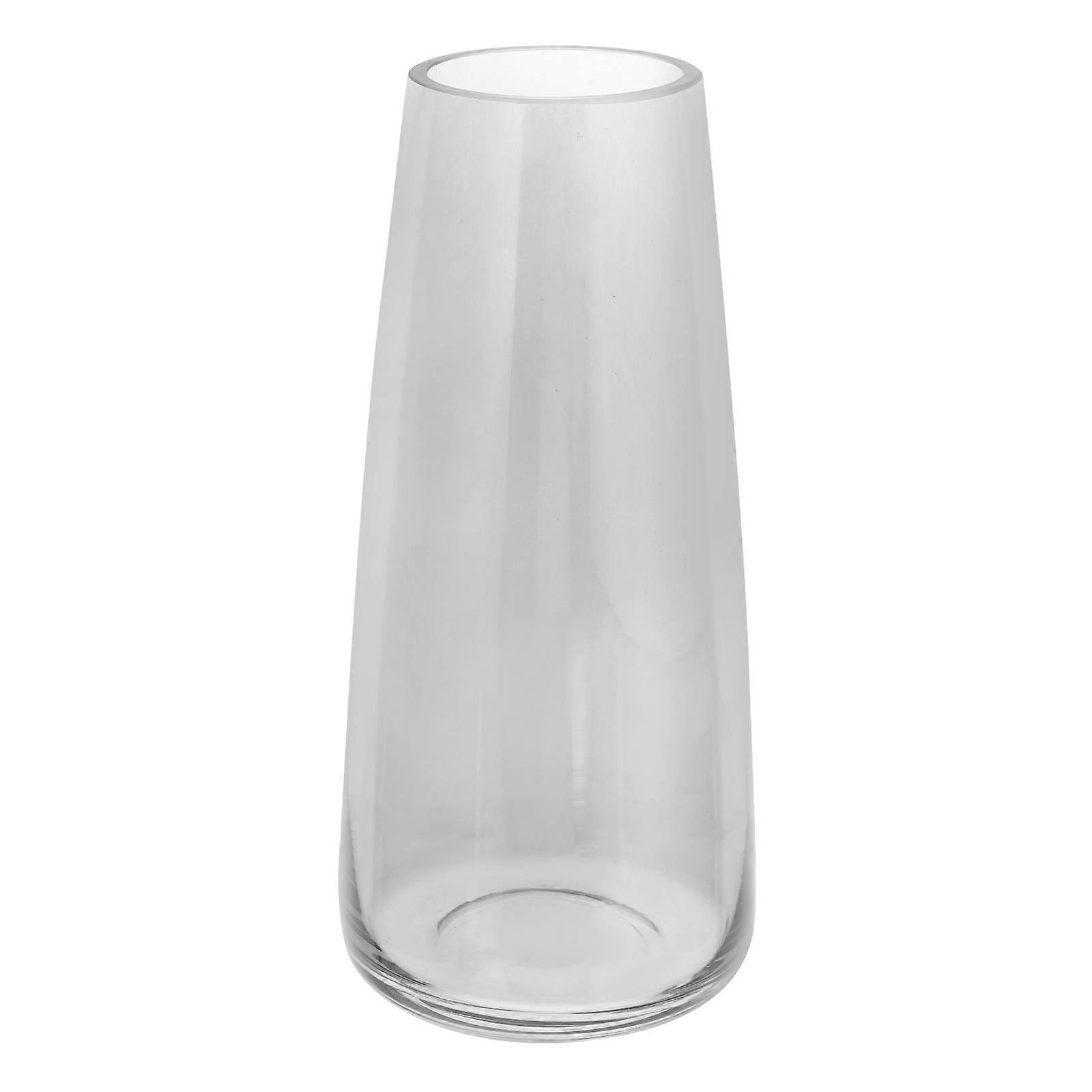 Elegant Transparent Glass Vase for Home Decor and Flower Arrangement Practical and Ornamental