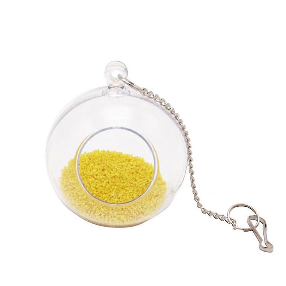Parrot Foraging Ball Hanging Bird Feeder – Educational & Interactive Toy for Cockatiels, Conures & Mini Macaws in Cages