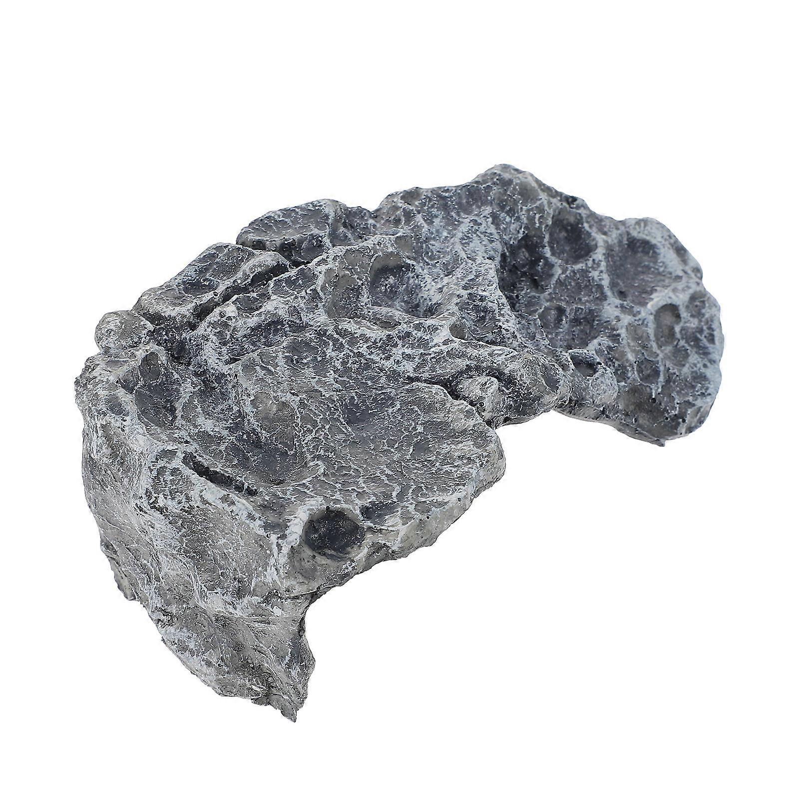 Turtle Basking Platform Resin Simulation Stone for Resting and Sunbathing