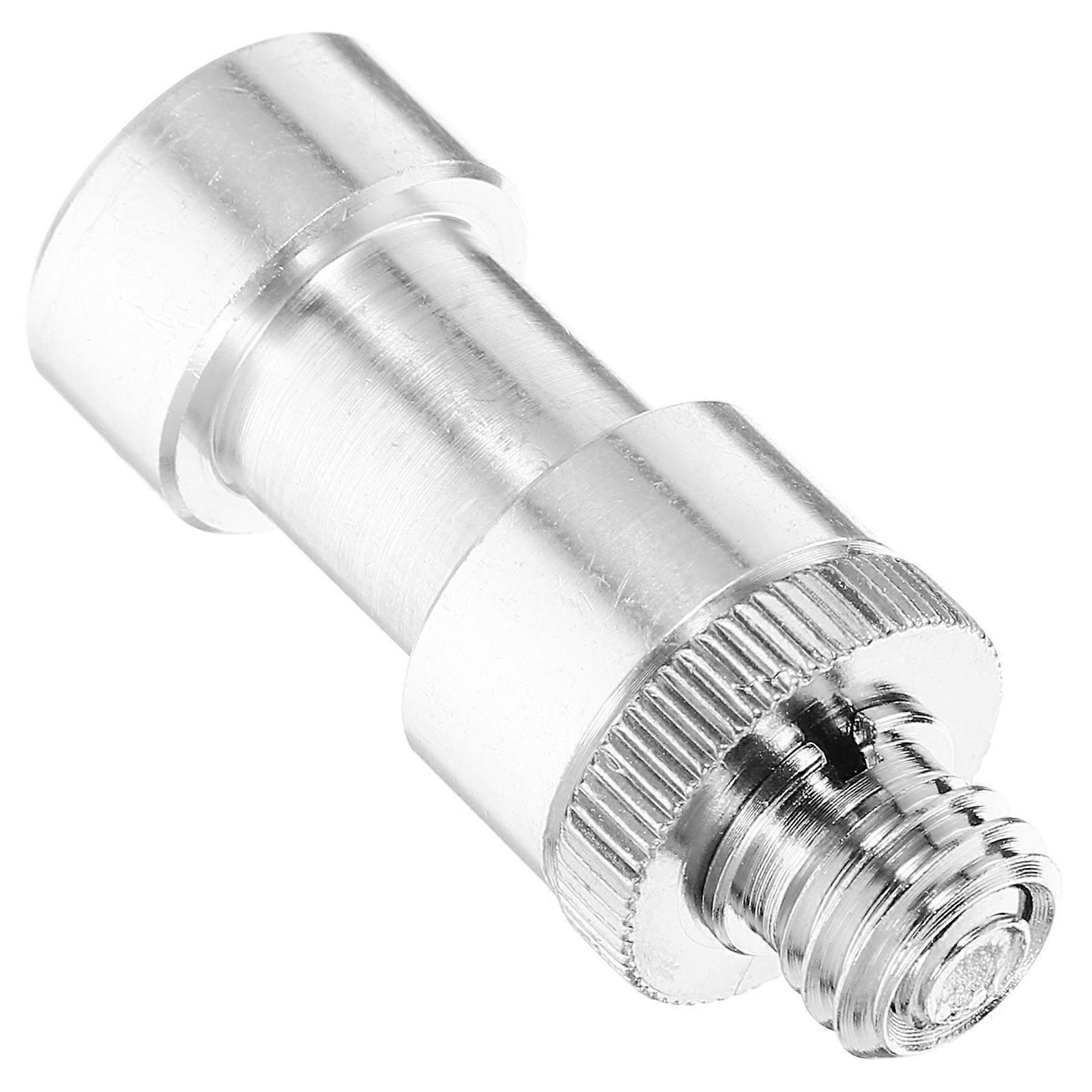 Tripod Mount Adapter for Camera with 1/4 Inch to 3/8 Inch Screw Silver Color Ideal for Outdoor
