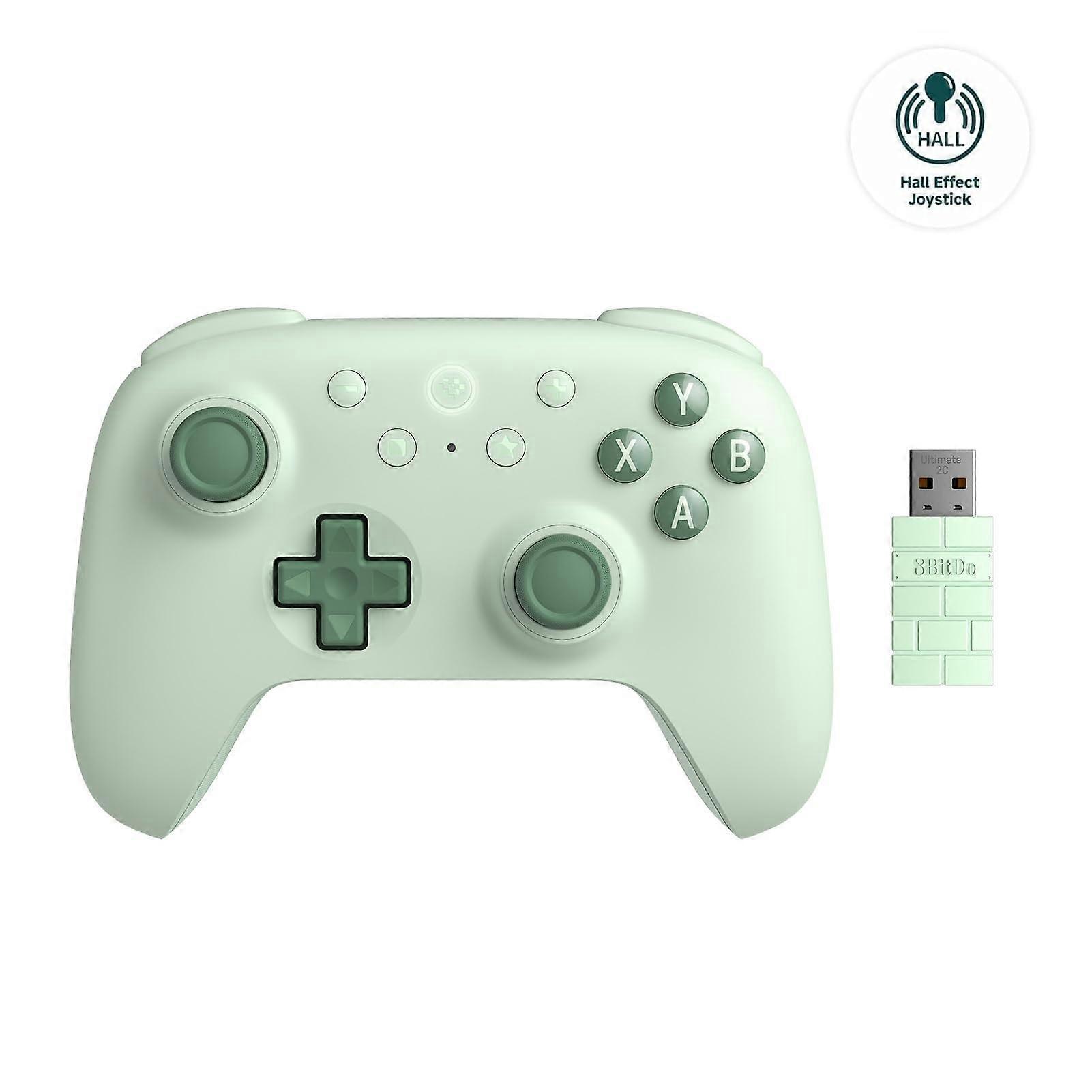 2C Wireless Controller, Hall Effect, 1000 Hz Polling Rate, Windows PC And Android Compatible