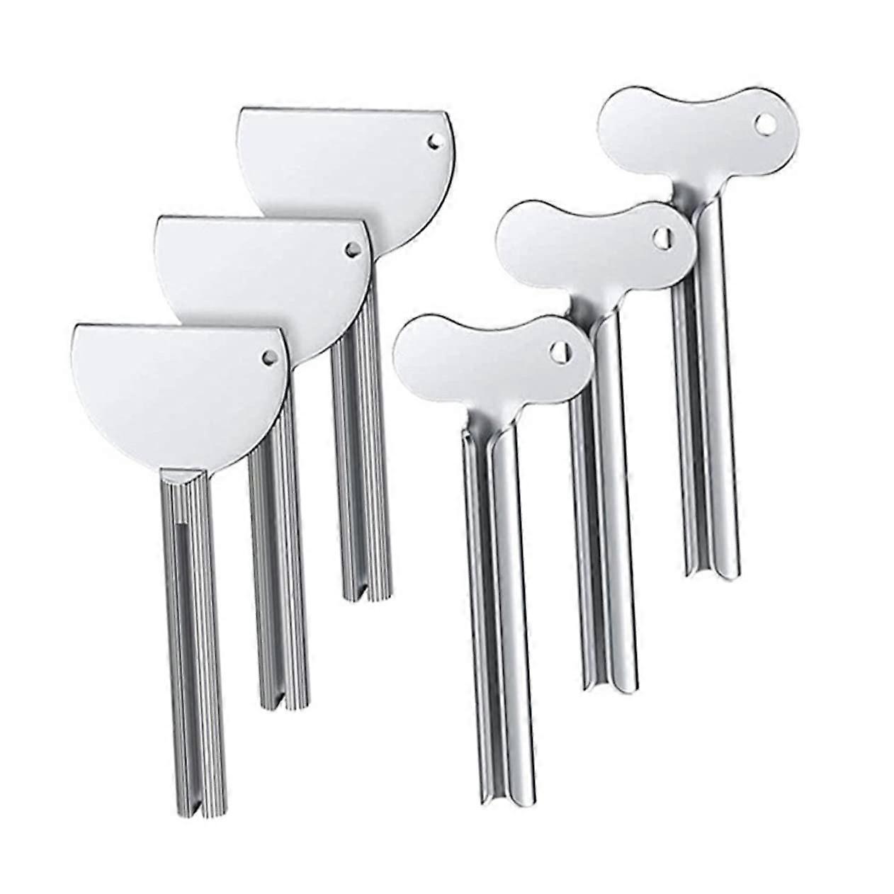 Toothpaste Squeezer 6-Pack Household Extruders For Hair Dye Creams Durable Practical Squeezers For Everyday Use