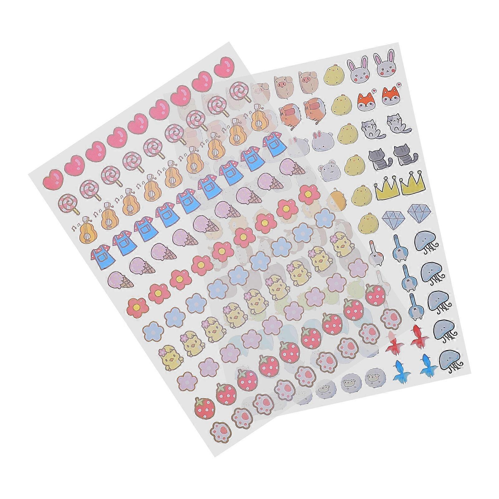 2 Sheets DIY Shrink Plastic Sheets for Earring Crafts – Heat Shrink Film with Strawberry & Jellyfish Designs for Creative Arts & Crafts