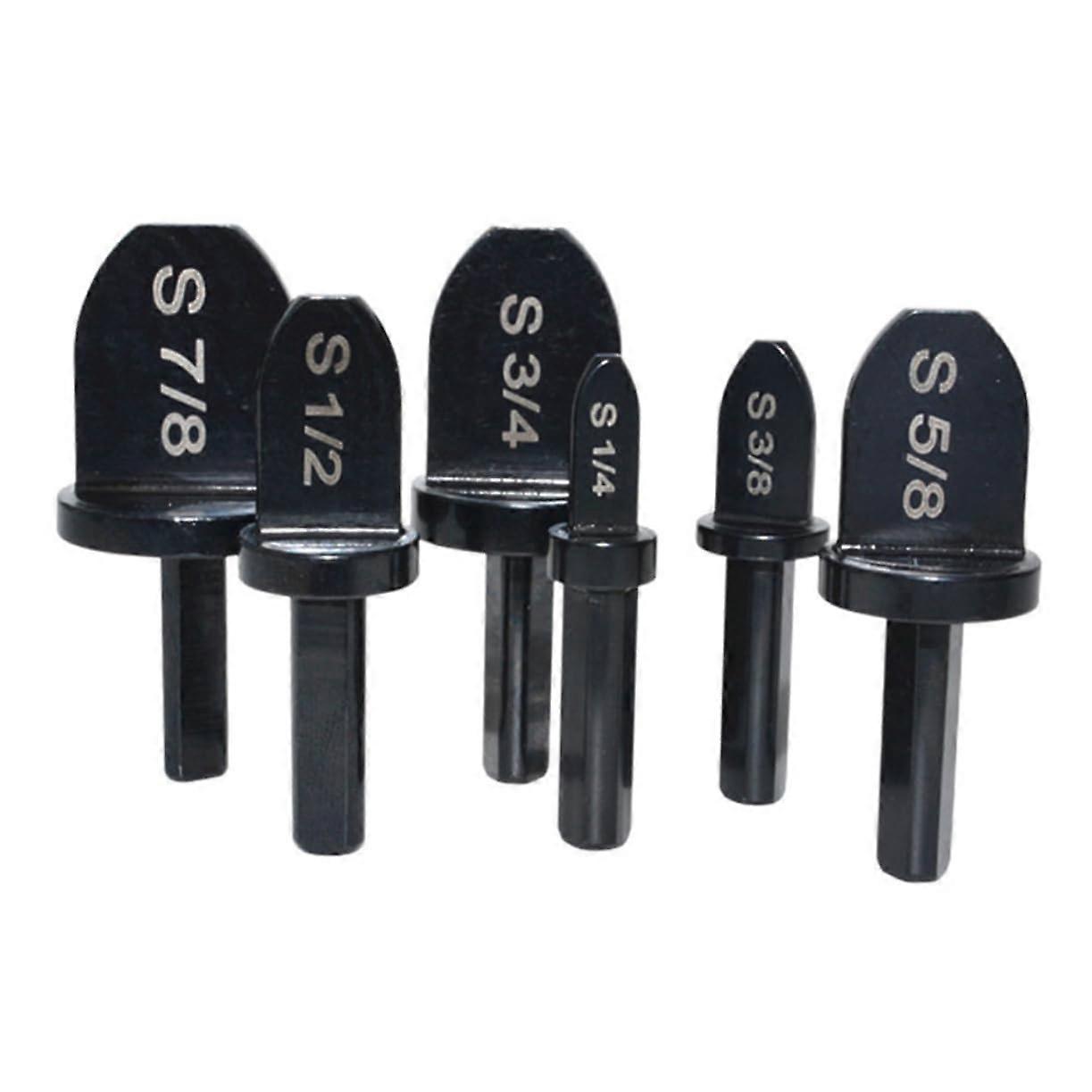 1 Set Copper Pipe Flaring Tool Kit for Air Conditioning Installation, 6 Pieces