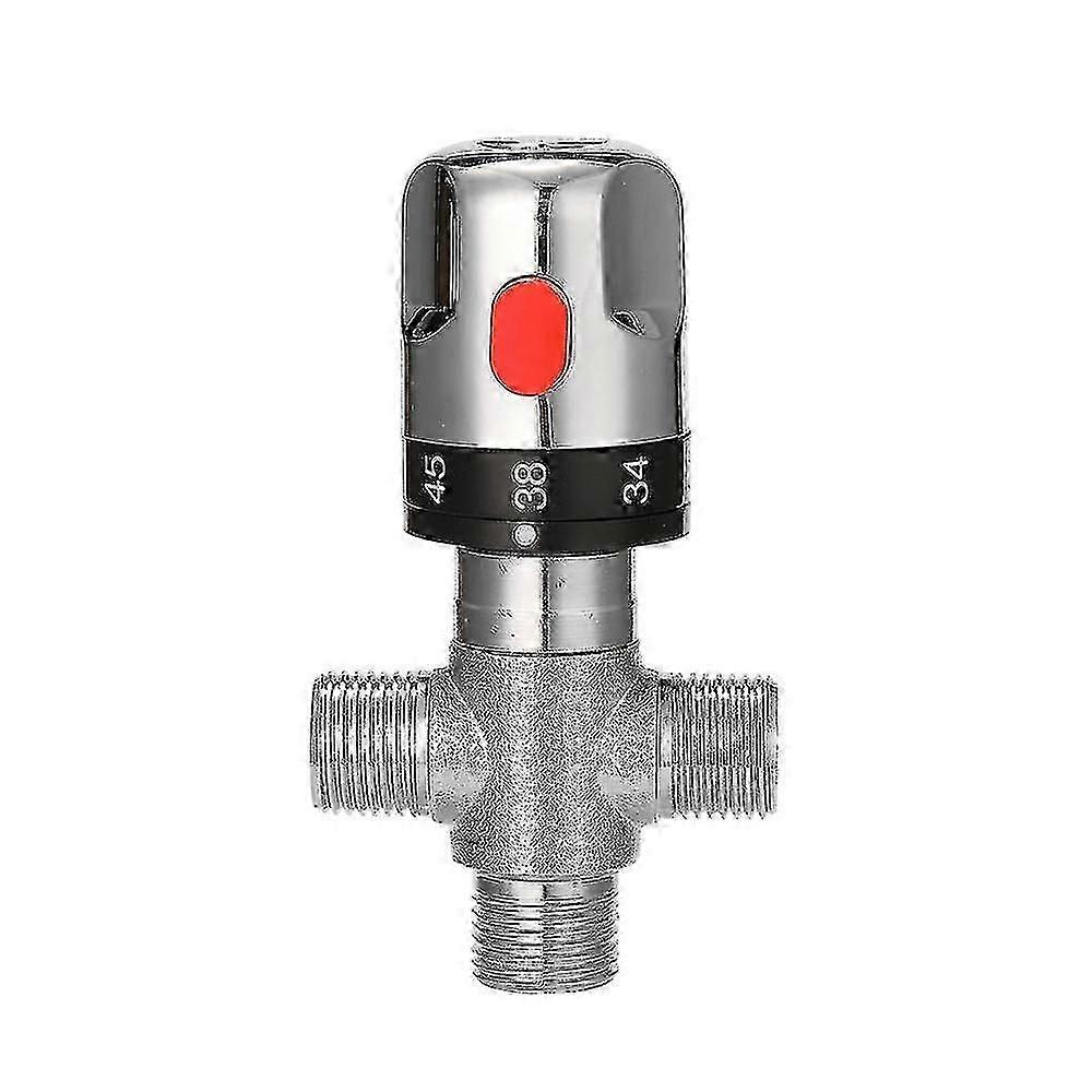 Bathroom Adjustable Thermostatic Mixer Valve Brass Water Mixer Hot/cold Water Mixing Temperature Control Valve For Home