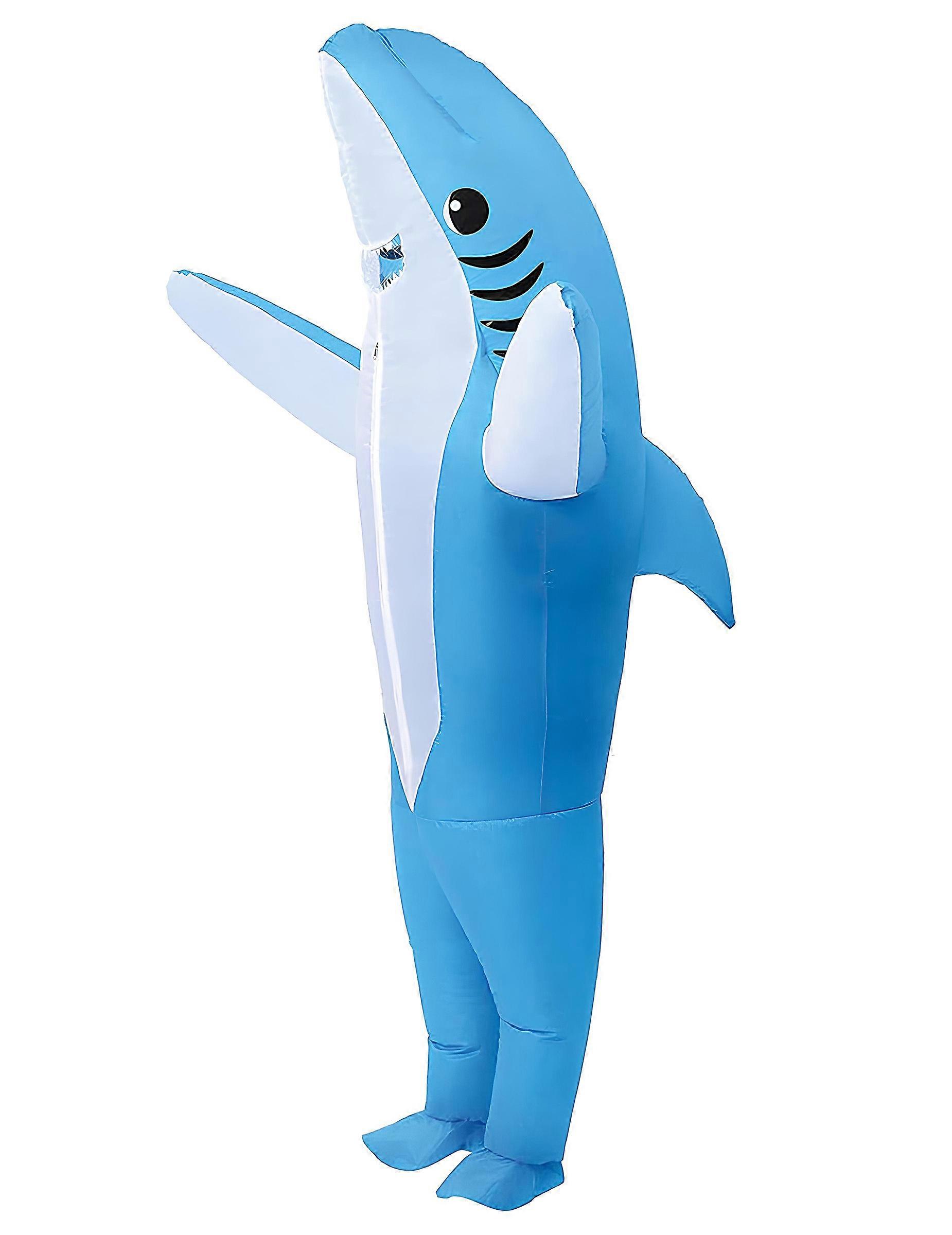 Adult inflatable shark costume
