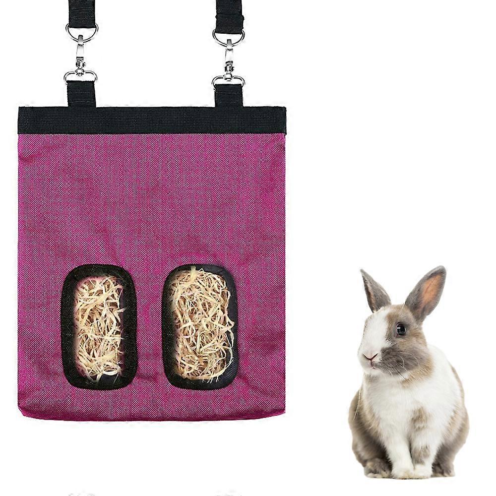 Rabbit hay bag, guinea pig hay feeder, guinea pig hay feeder, fabric bag for rabbit feeders, feeder storage bag