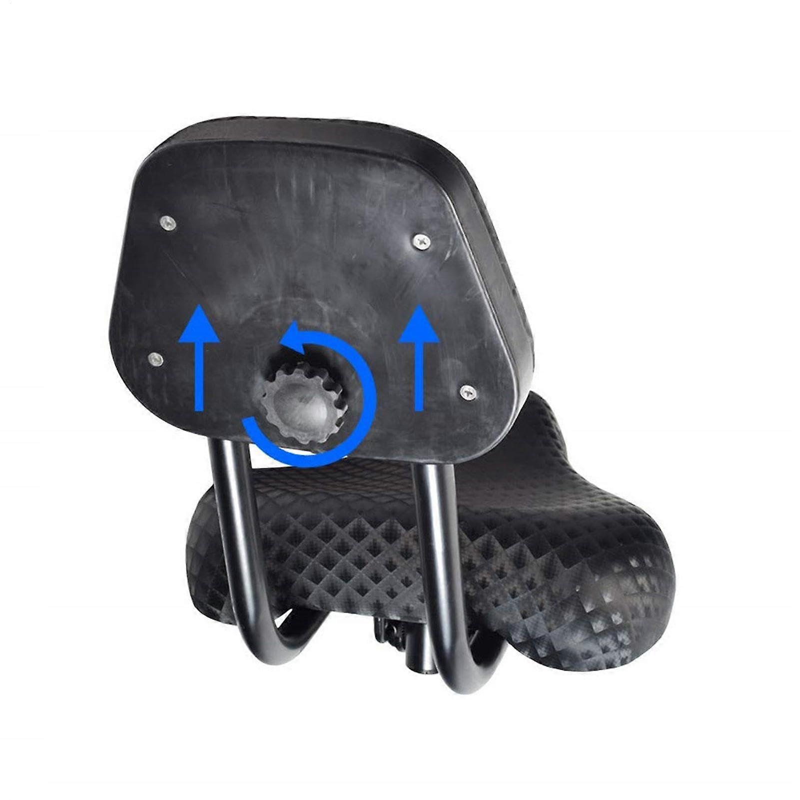 Saddle With Backrest Waterproof Ergonomic Bicycle Seat With Rear Support For Daily Commute Travel And Outdoor