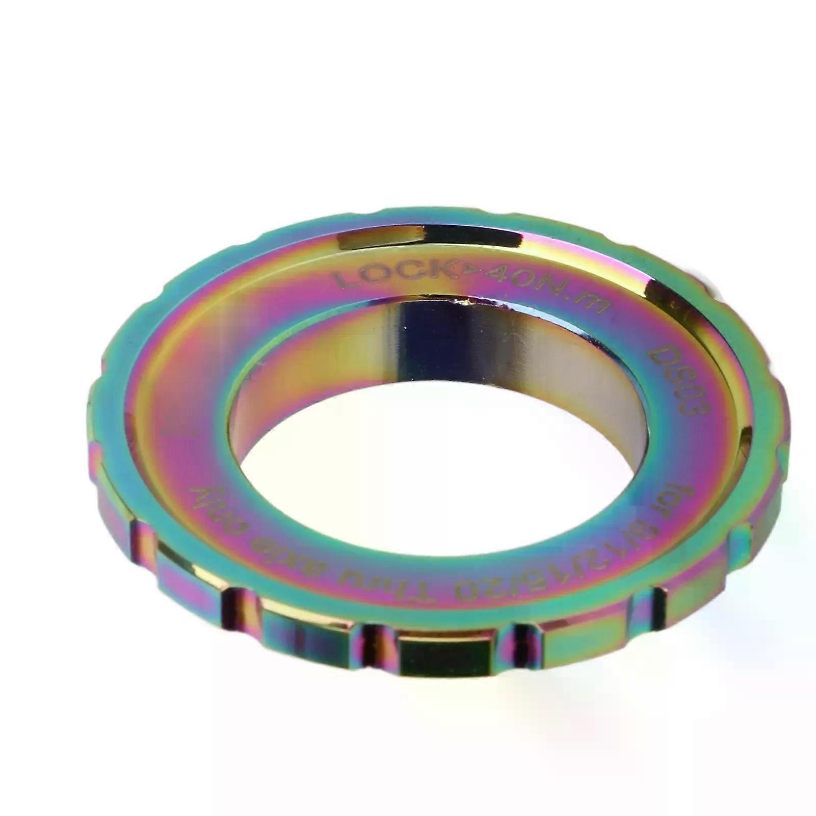 قفل القرص الدوار MEIJUN Centerlock قفل مركز قفل مجموعة العجلات محور برميل رمح القرص دوار قفل الدائري للدراجة الجبلية