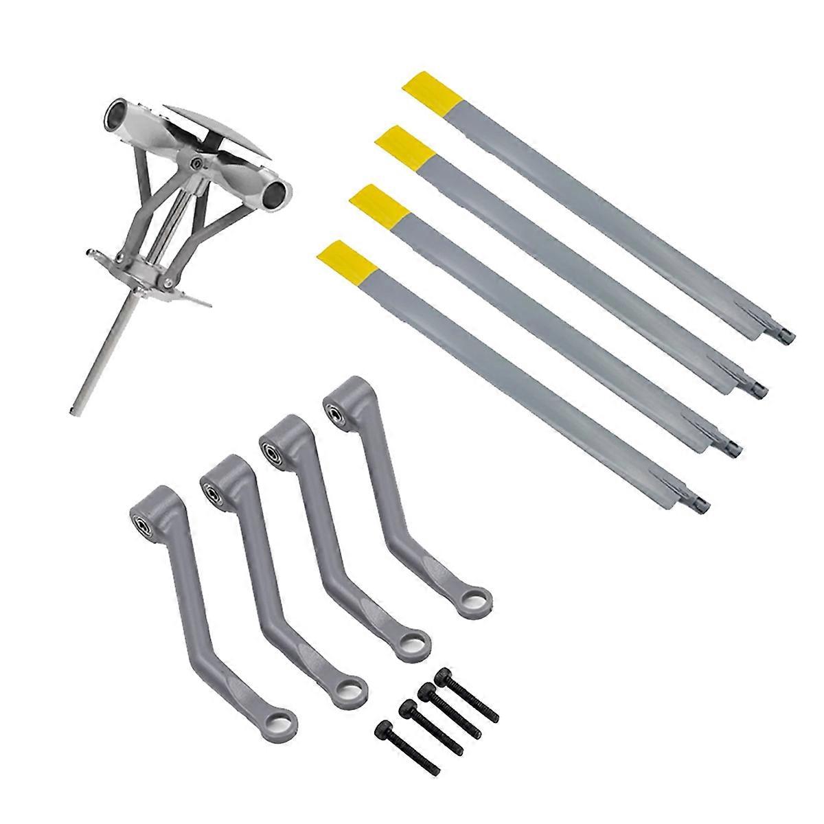BO-105 Scale RC Helicopter Kit CNC Main Rotor Blades & Head Assembly