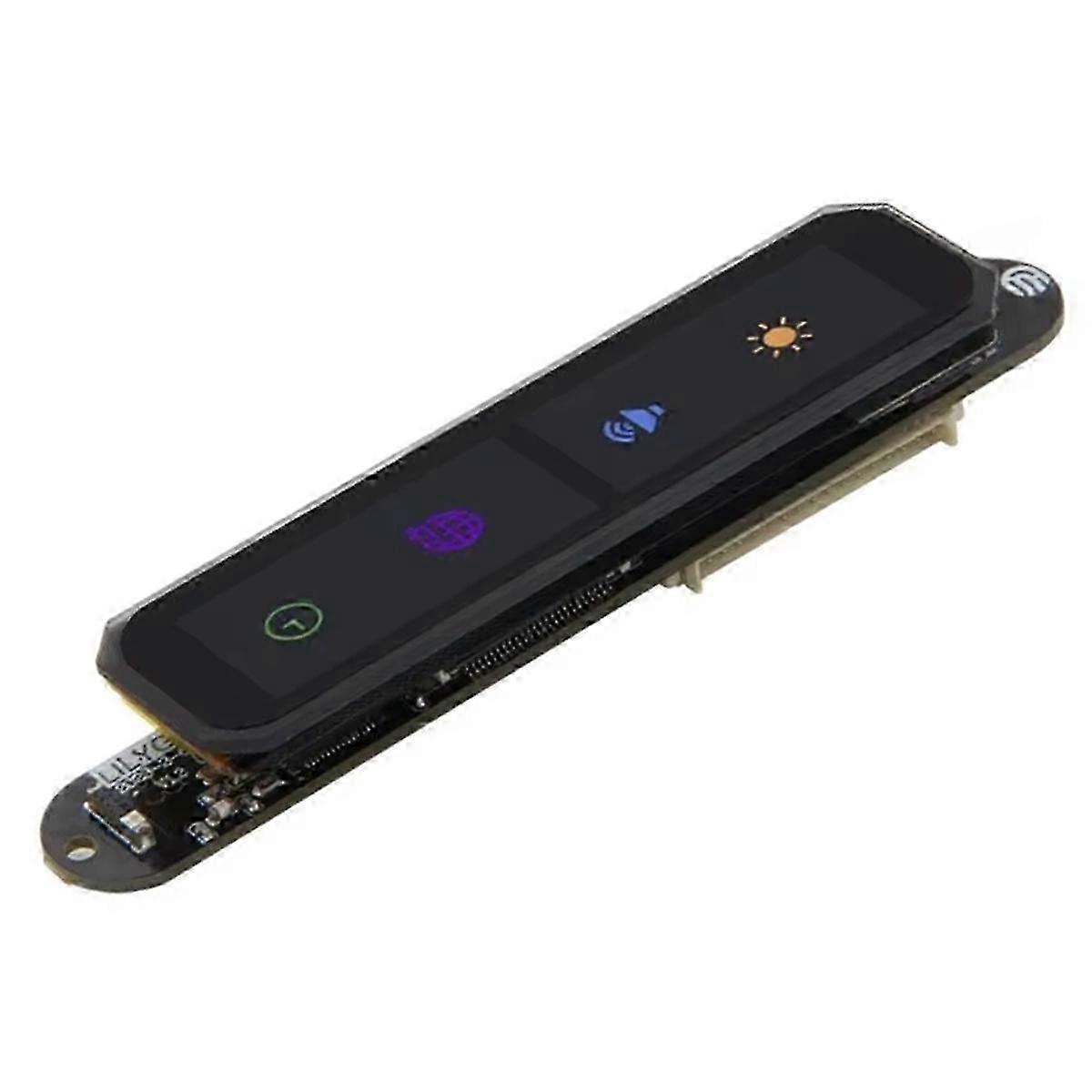Scheda di sviluppo T-Touch Bar con display AMOLED ESP32-S3 e modulo wireless S3R8, connettore USB rotondo magnetico