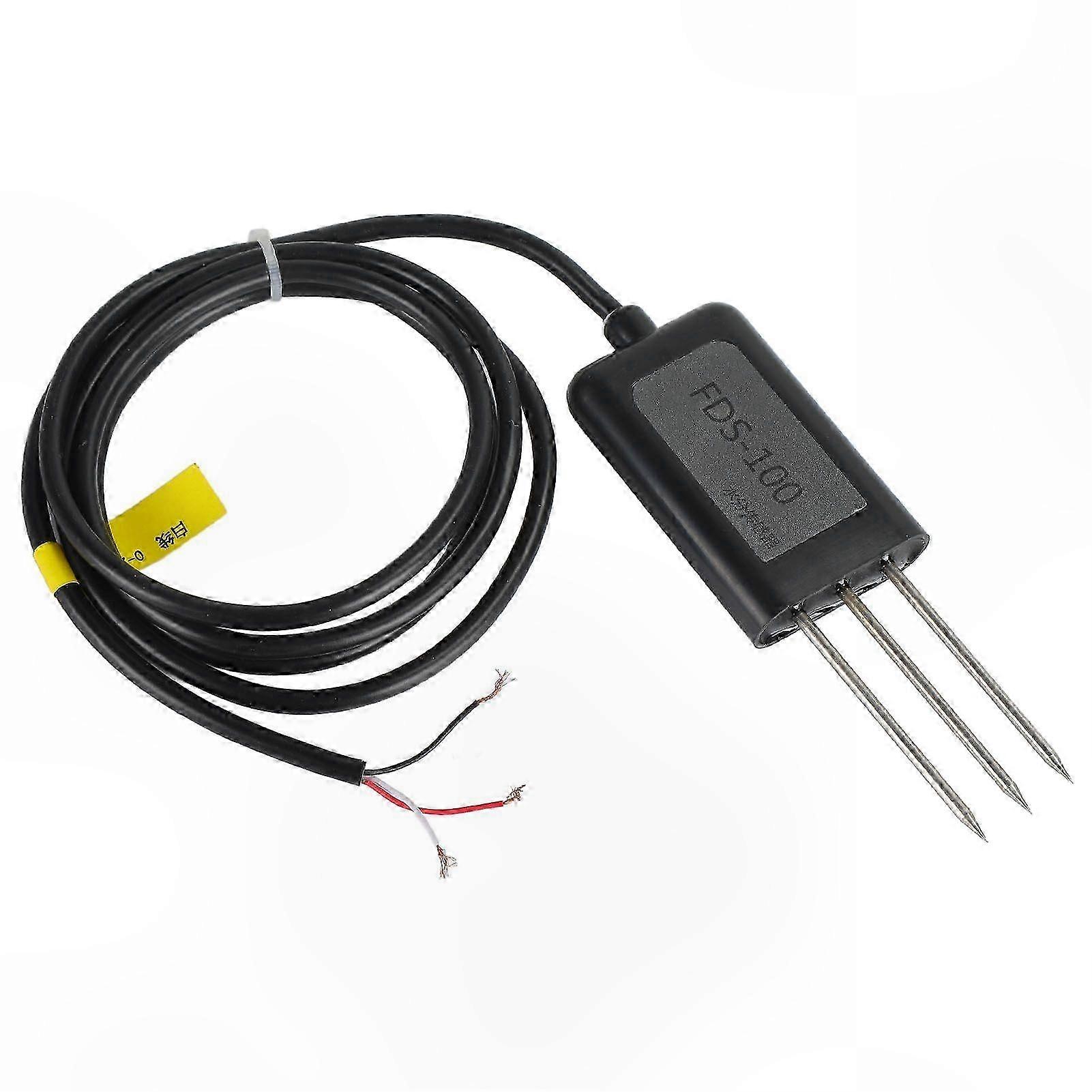 Soil Moisture Sensor for Garden and Greenhouse - IP68 Waterproof 0-100% Humidity Detection 0-2V Output 7-24V Operating Range
