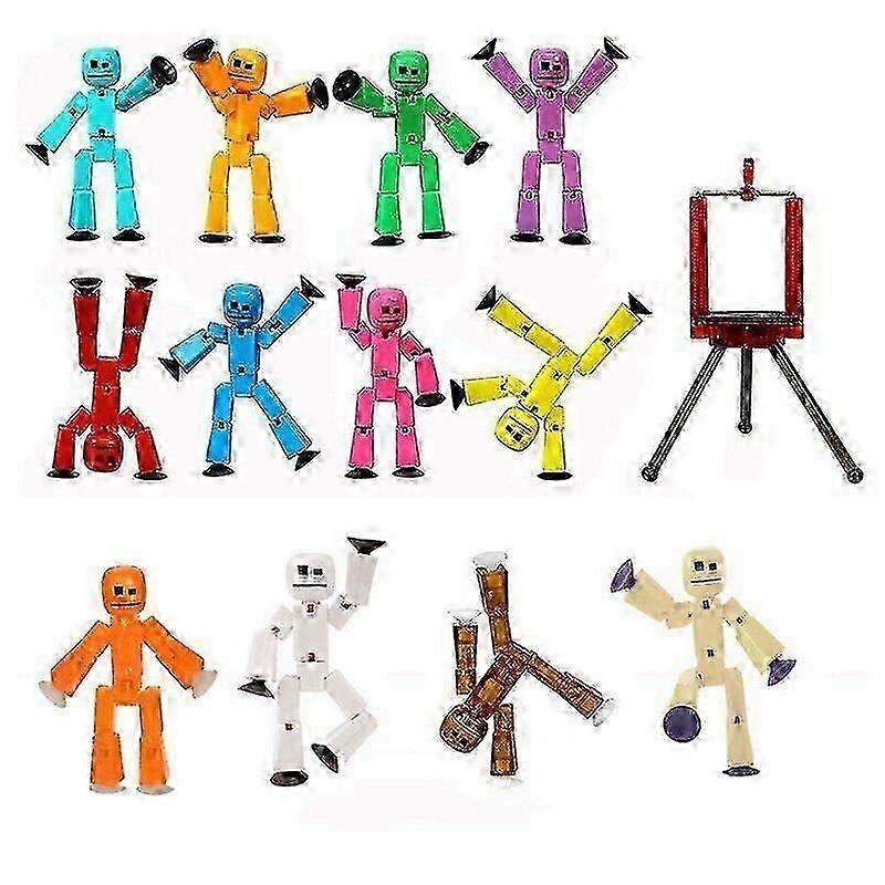 Villains & Guardians  by Stikbot  Stop Motion Action Toy with Suction Cup.