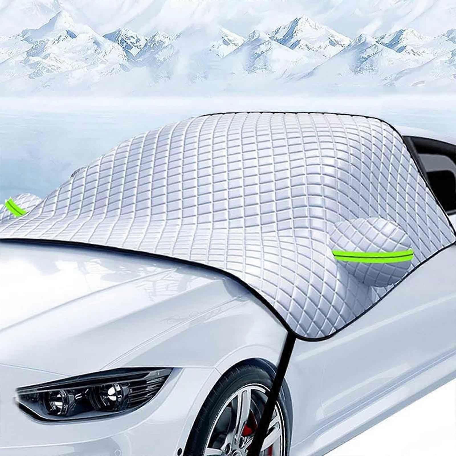 Windscreen Covers For Kia Venga 2010-2024 Thickened Ice Protection Foils Magnetic Foldable Snow Shield
