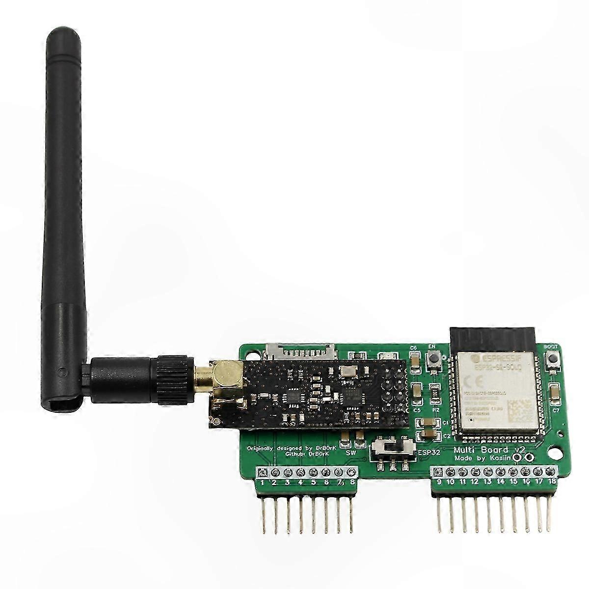 WiFi Multiboard with NRF24 and ESP32 for Development Projects