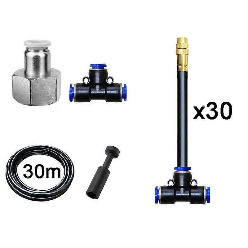 Brass Misting Nozzles 30m Kit