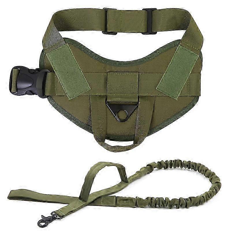 Tactical Dog Vest Training Outdoor Breathable Harness