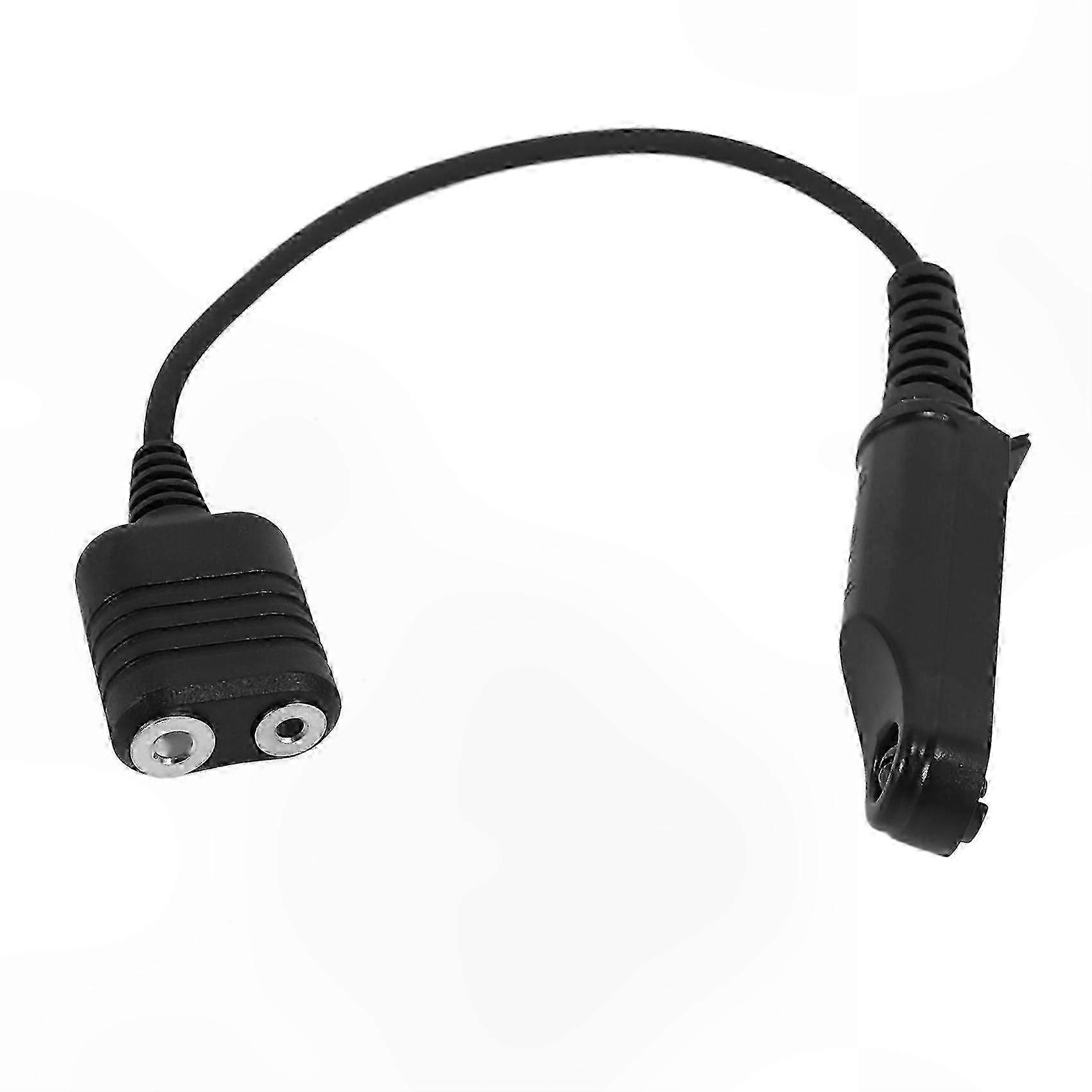 Two-Way Radio o Cable Adapter for Headset Speaker Mic Compatible with Multiple Models
