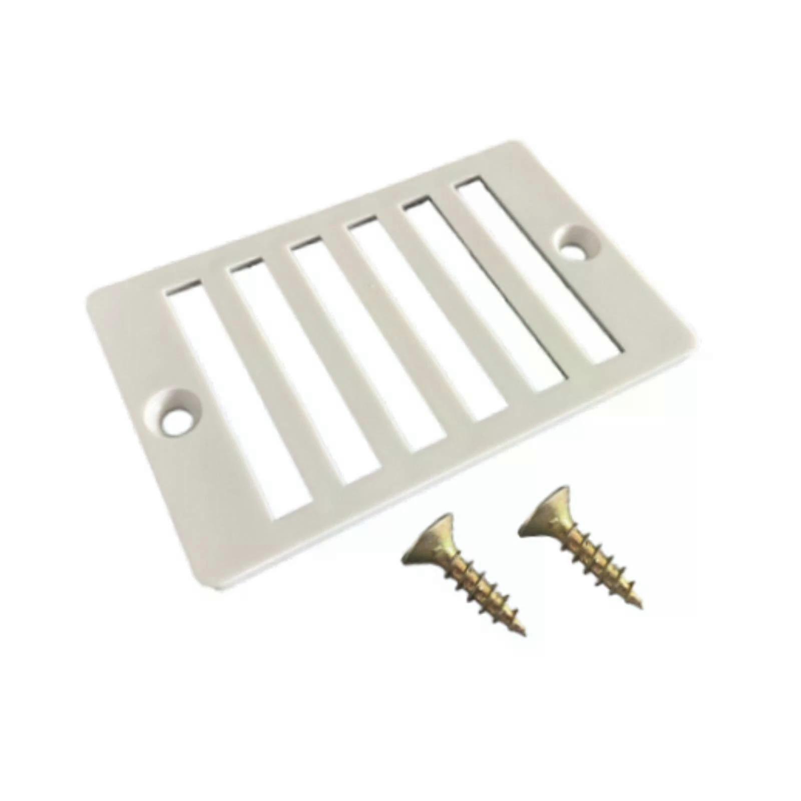 Swimming Pool Water Overflow Outlet, with Screws, Efficient Drainage, 10.3x7.5cm