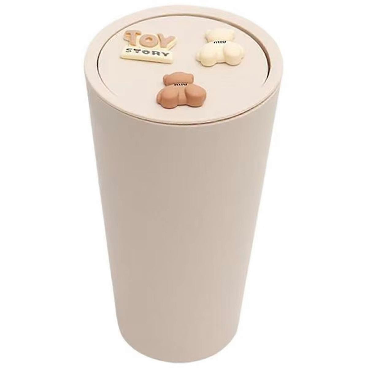 Car-Mounted Trash Bin with Umbrella Holder, Cute Cartoon Design, Multi-Functional Storage for Vehicles