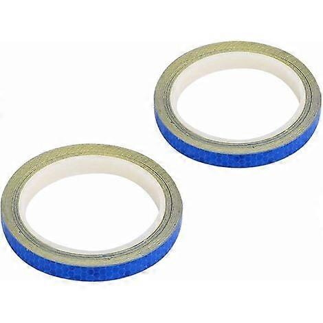 Reflective Sticker Rolls Micro Prismatic Sheeting Reflective Tape Bicycle Conspicuity Tape, Blue