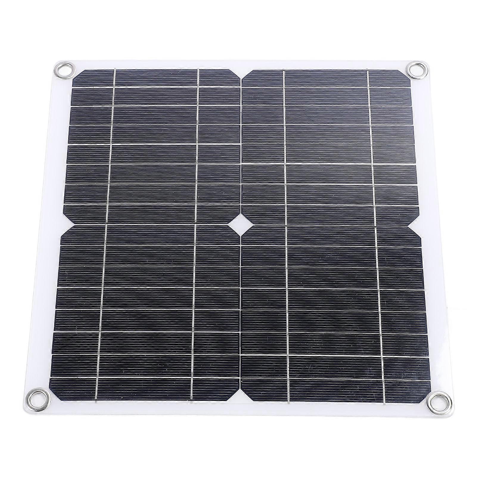 12W 12V Waterproof Portable Monocrystalline Solar Panel for Camping