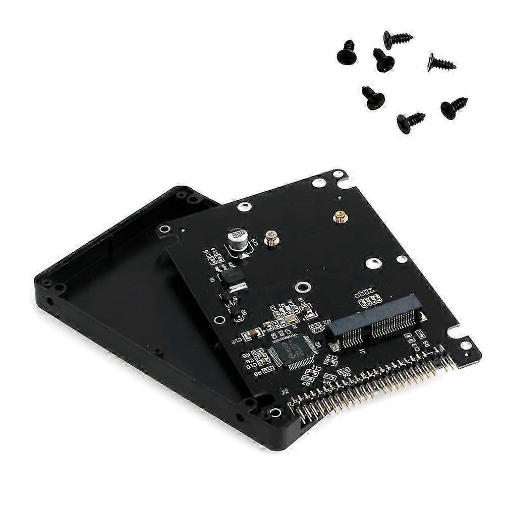 MSATA SSDから2.5 44PIN IDE HDD高品質アダプターコンバーターカードプレート