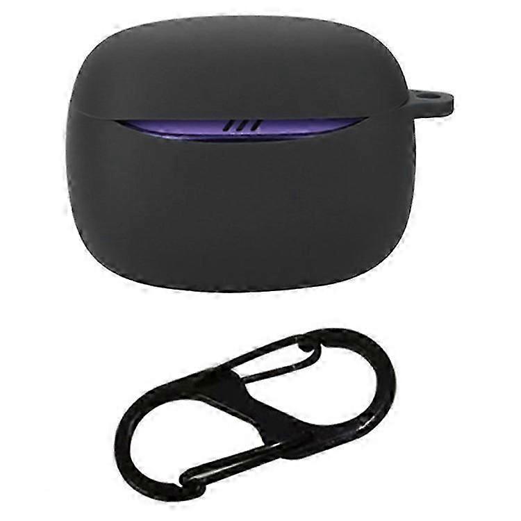 Compatible For JBL Tune Buds 2 Bluetooth Earbuds Case Soft Silicone Cover with Anti-Lost Buckle