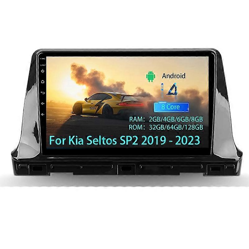 Android For Kia Seltos SP2 2019-2023 Car Radio Multimedia Video Player Navigation stereo GPS 2 din