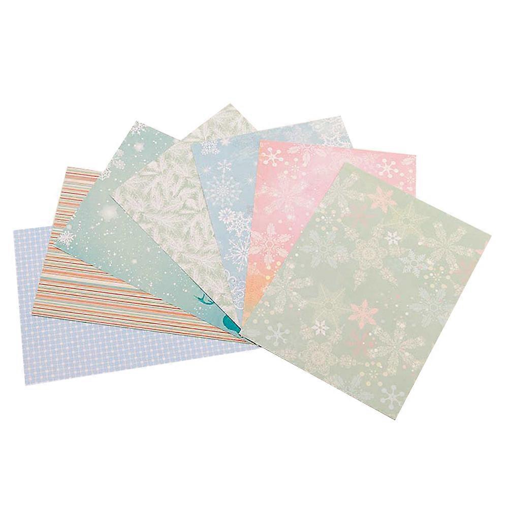 DIY Paper Background Paper for Scrapbooking 14 Sheets Assorted Color Pattern