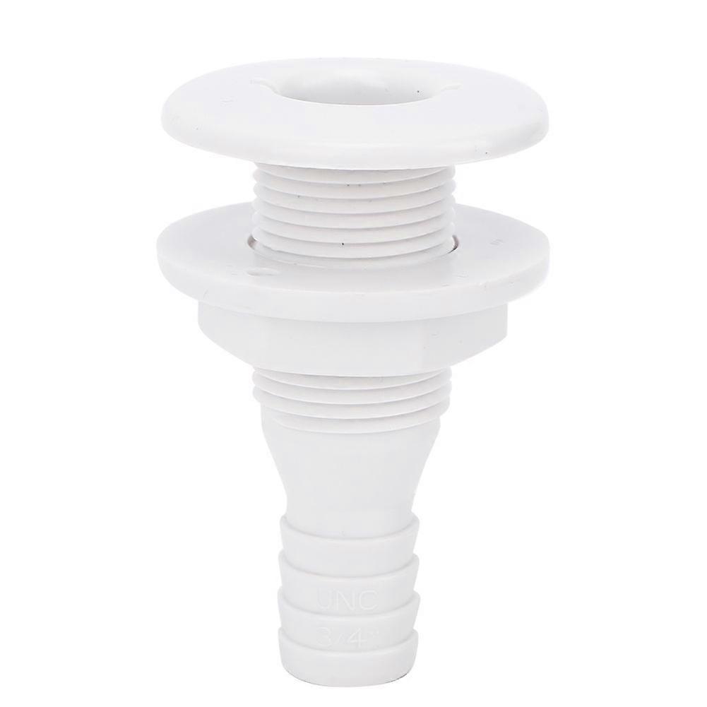 ABS PlasticDurable Lightweight Boat BodyBottom YachtBilge Drain Vent Accessory3/4 Inch
