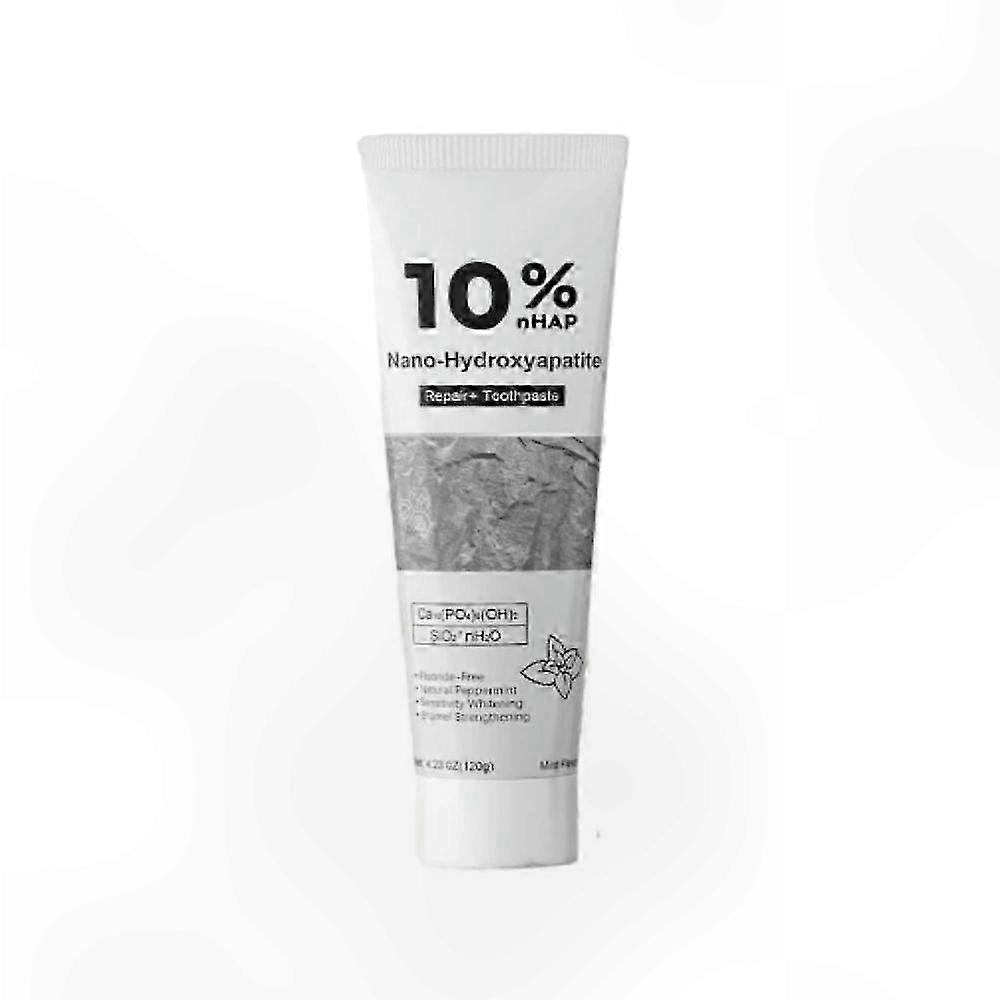 Toothpaste with Nano-Hydroxyapatite for Dental Repair and Health Support 10% nHAP Enhanced Formula 1-3X Effectiveness