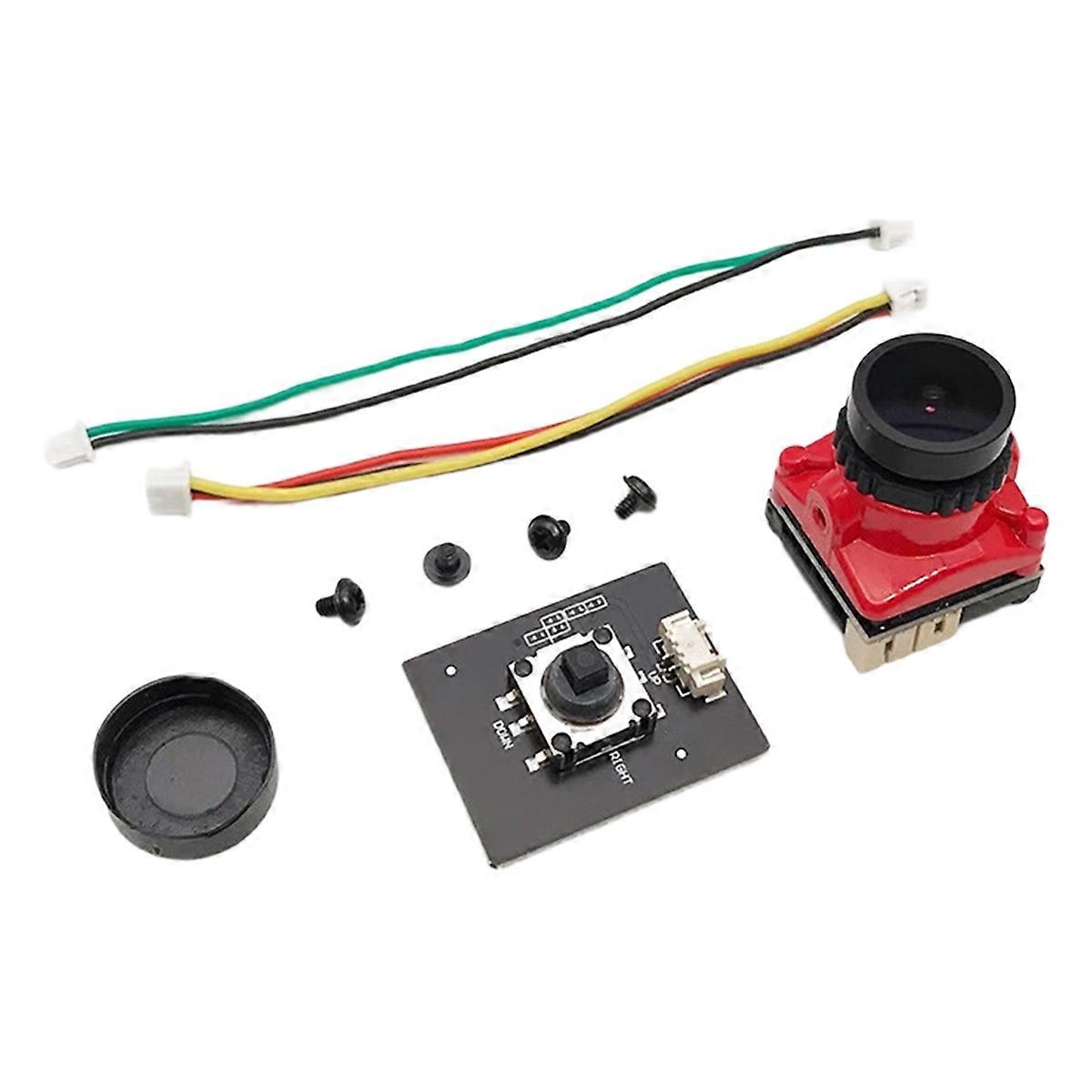1/1.8 1800TVL Mini FPV Camera 2.1mm Lens Power 5V-40V PAL/NTSC B