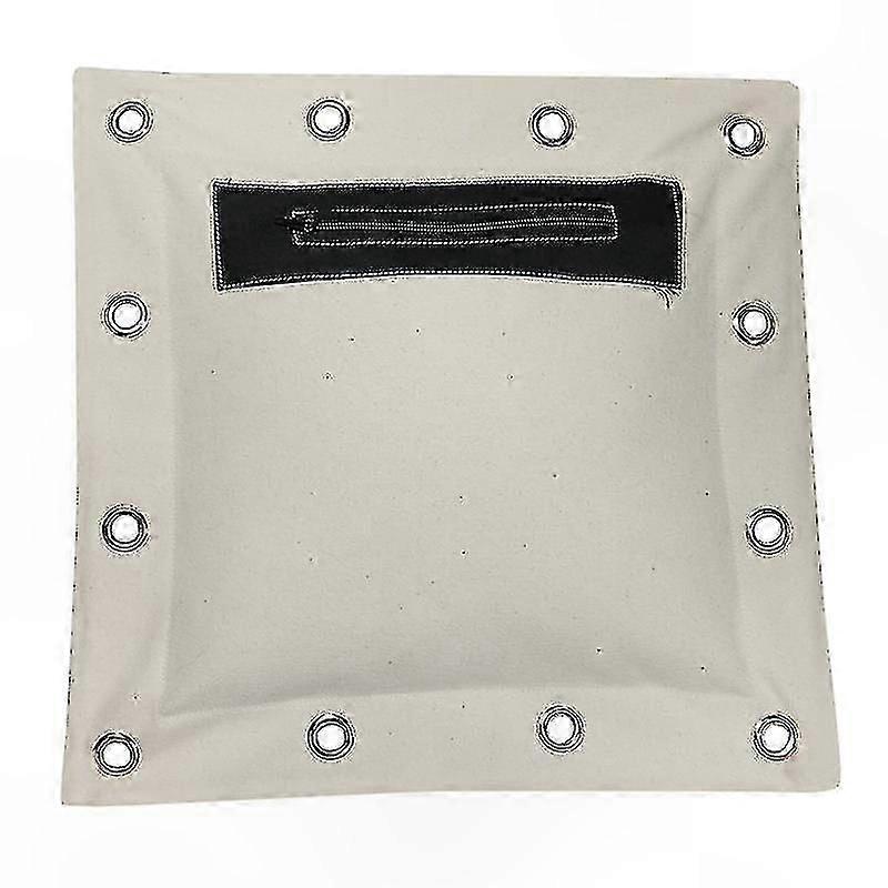 40x40cm Durable Punching Bag for Martial Arts Training, Empty Wall-Mounted Kickboxing Sandbag for Kung Fu and Combat Practice