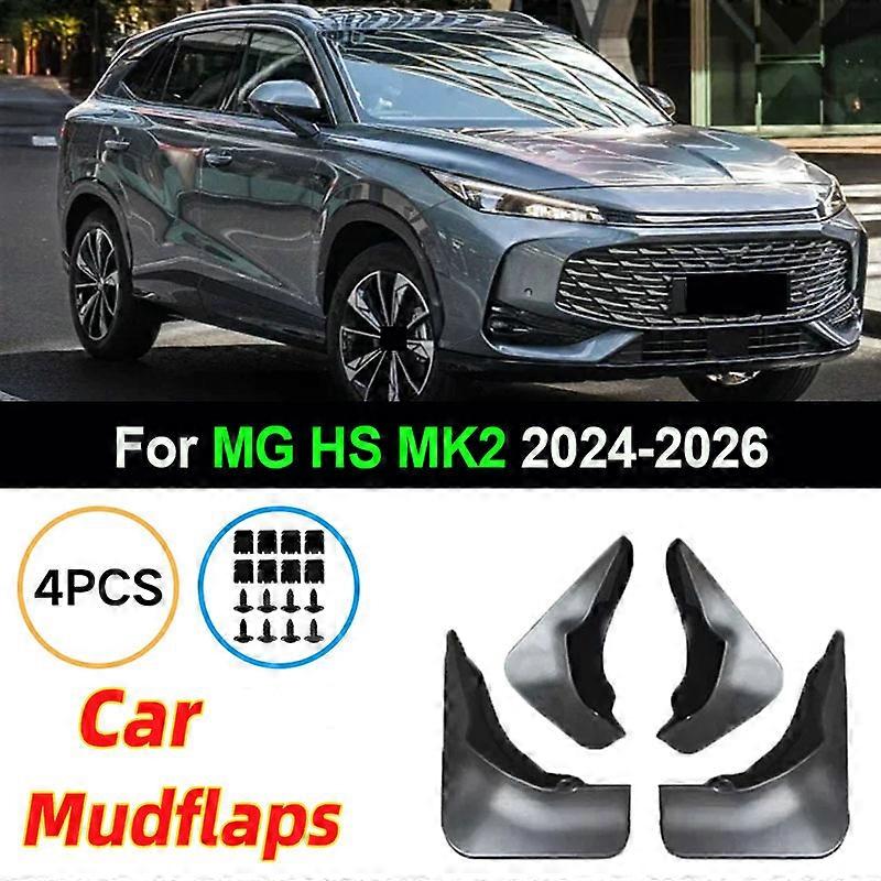 4PCS For MG HS MK2 2024 2025 2026 Roewe D5X MK3 D5X ERX5 Car Mudguard Mud Guards Splash Front Fender Mudflaps Tools Accessories