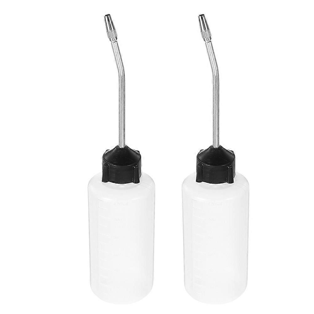 Sewing Machine Oil Dispenser with Long Angled Spout for Precise Use 2Pcs