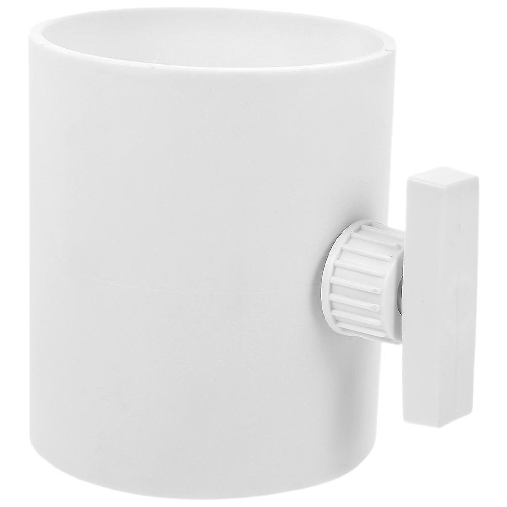 PVC Airflow Ducting Valve for Manual Regulation White Model