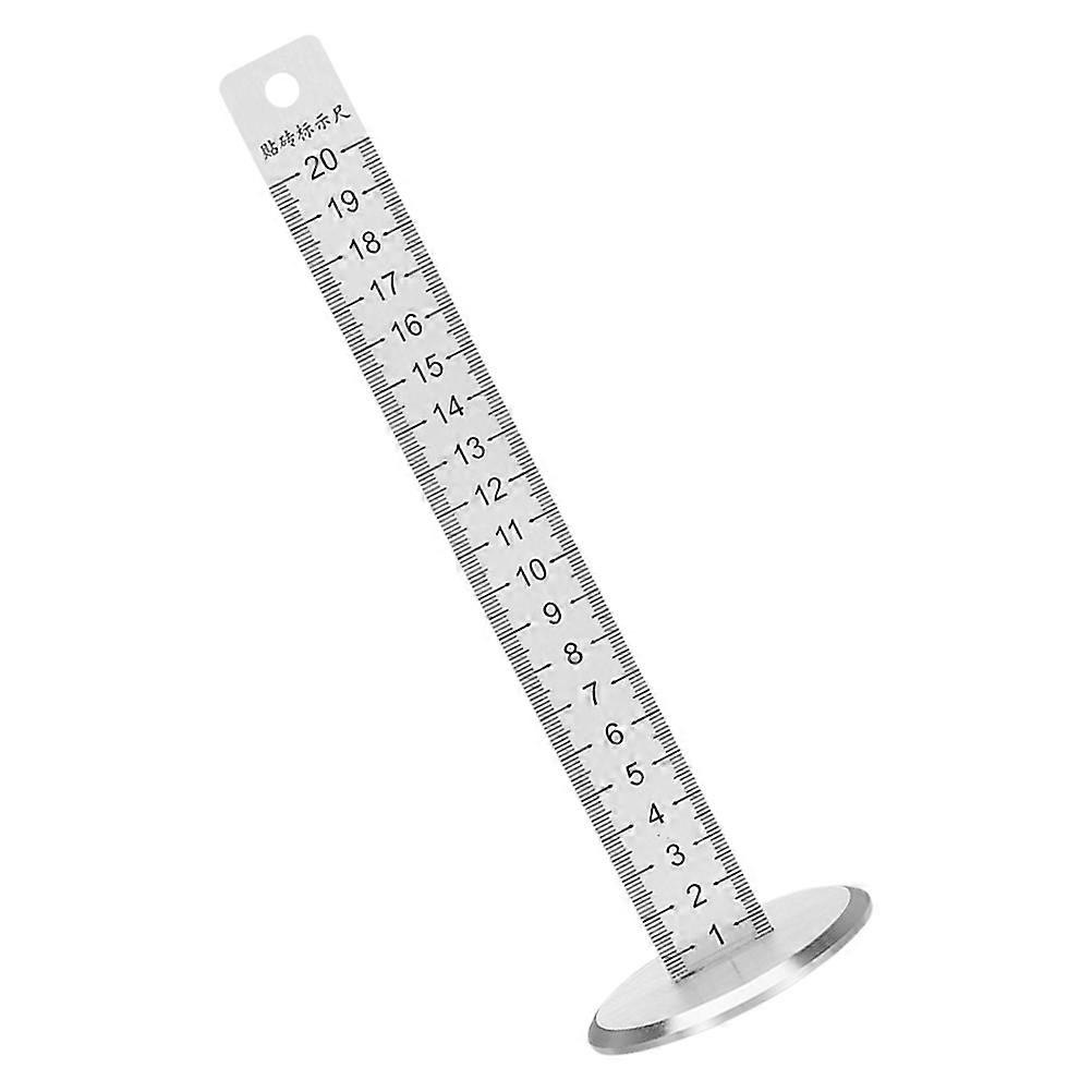 Contour Gauge Tool Stainless Steel for Tile Alignment with Precision Measurement