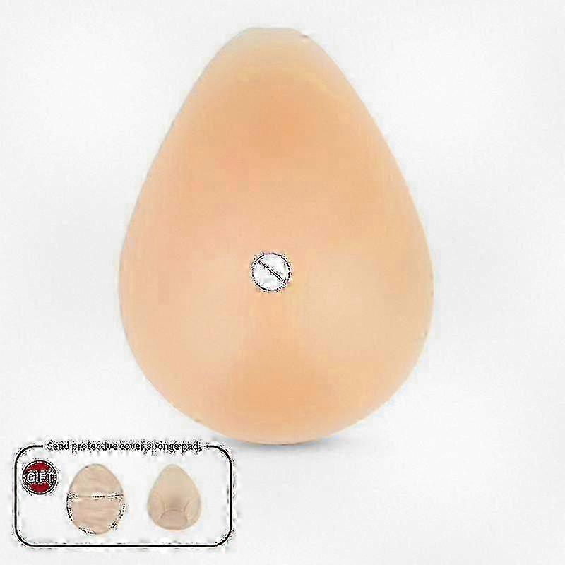 1 piece Teardrop Silicone Breast Forms for Mastectomy �C Large Artificial Breasts, Suitable for Breast Care Needs
