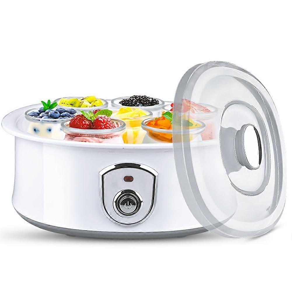 Automatic Yogurt Maker With Stainless Steel Pot And Glass Jars, Thermostatic Control For Yogurt, Natto And Rice Wine