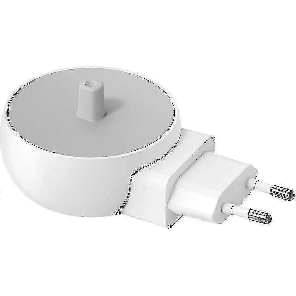 AURA 2-i-1 Vægoplader til Oral-B Braun Elektrisk Tandbørste, Oplader Base til Oral B Genius Pro Smart Vitality Kids io2 io3 io4 Serie, IPX5, Hvid