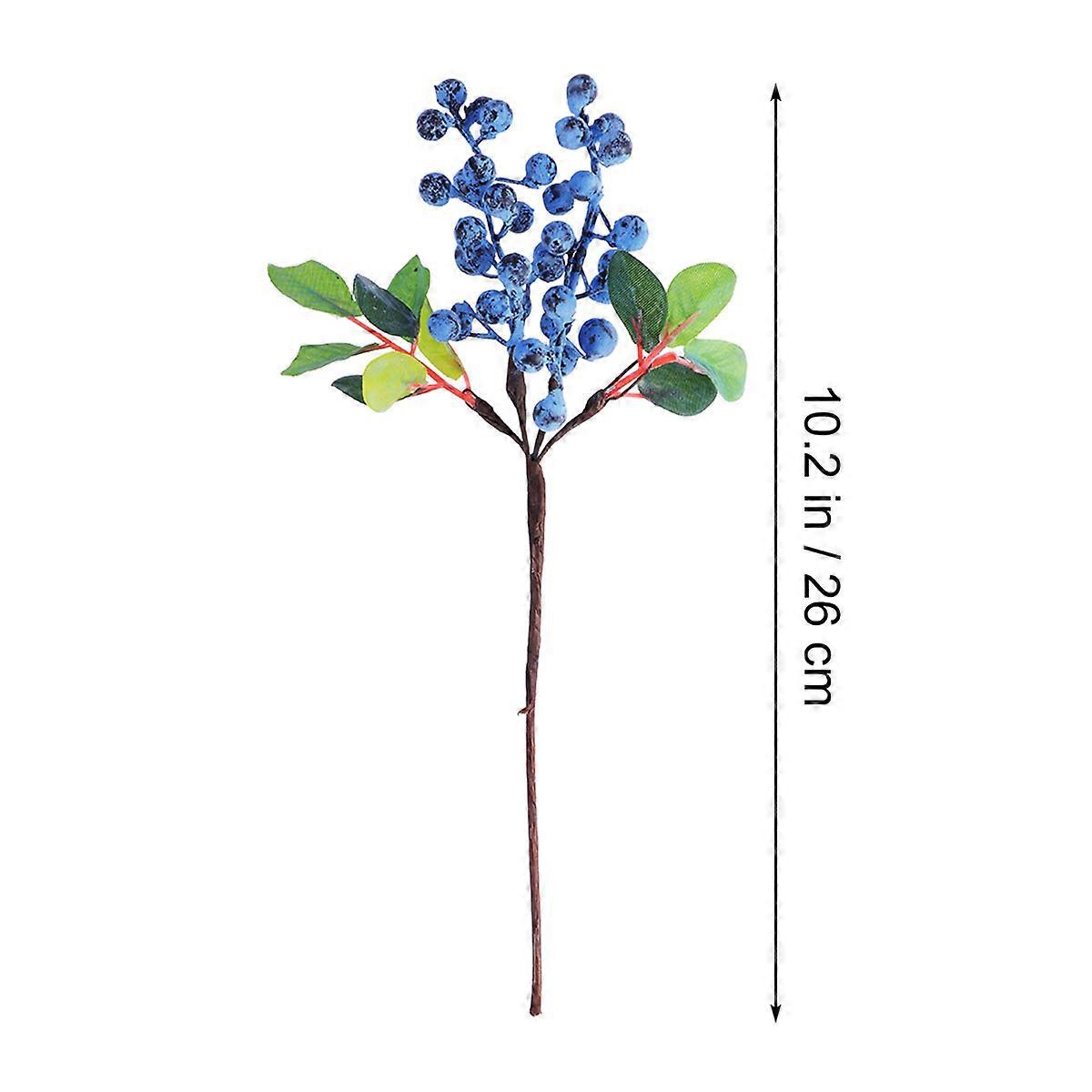 Fake Berries Blueberry Artificial Berry for Decoration Use