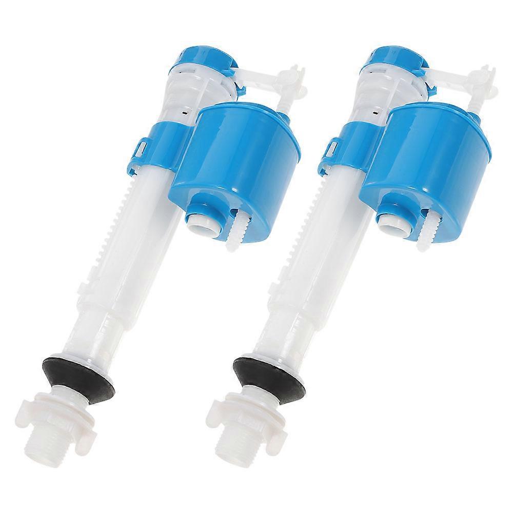 Toilet Fill Valve Replacement Kit for Toilet Tank 8Pcs Durable ABS Blue