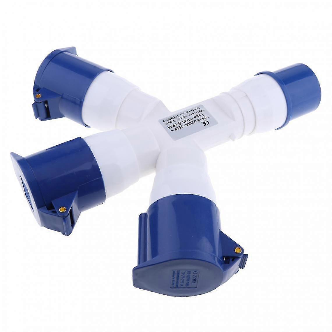 220v 32a 3pin Ip44 Building Industrial Site Socket Waterproof Socket 2p+e