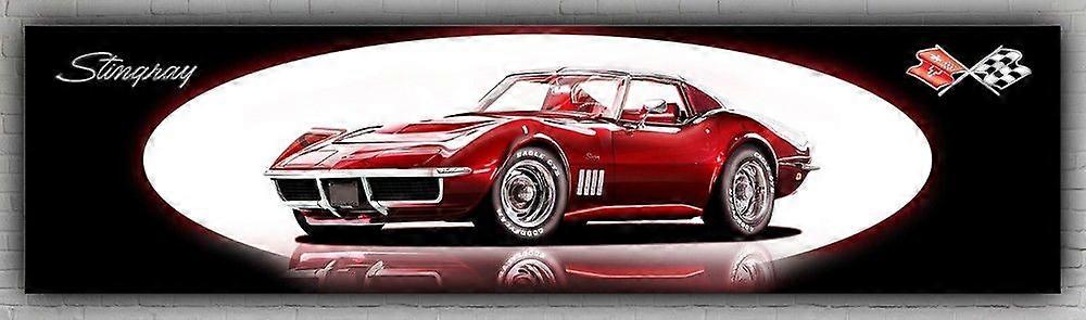 Chevrolet Corvette Wanddekoration Indoor Outdoor Banner Beste Fan Flagge QQ 00144