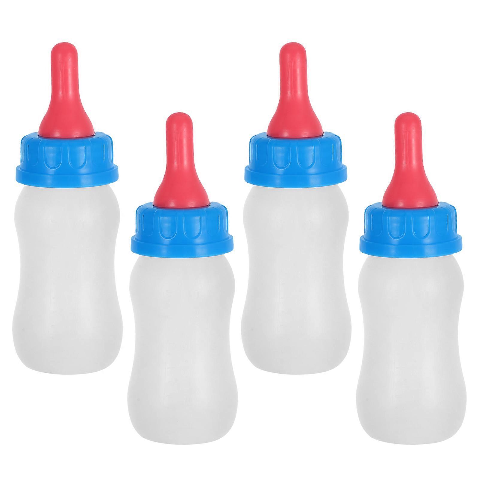 Feeding Bottle Small Animal Feeder Bottles for Calves Nursing 16Pcs