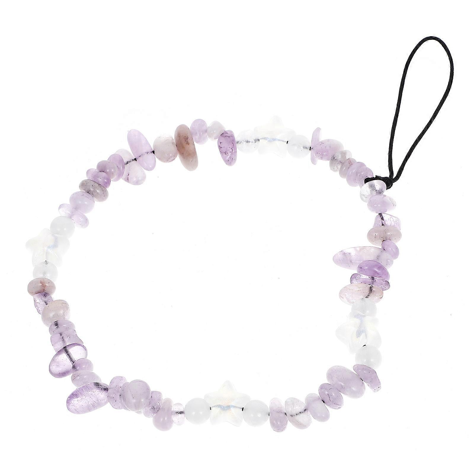 Bohemian Phone Charm Crystal Beaded Chain for Decoration 3Pcs
