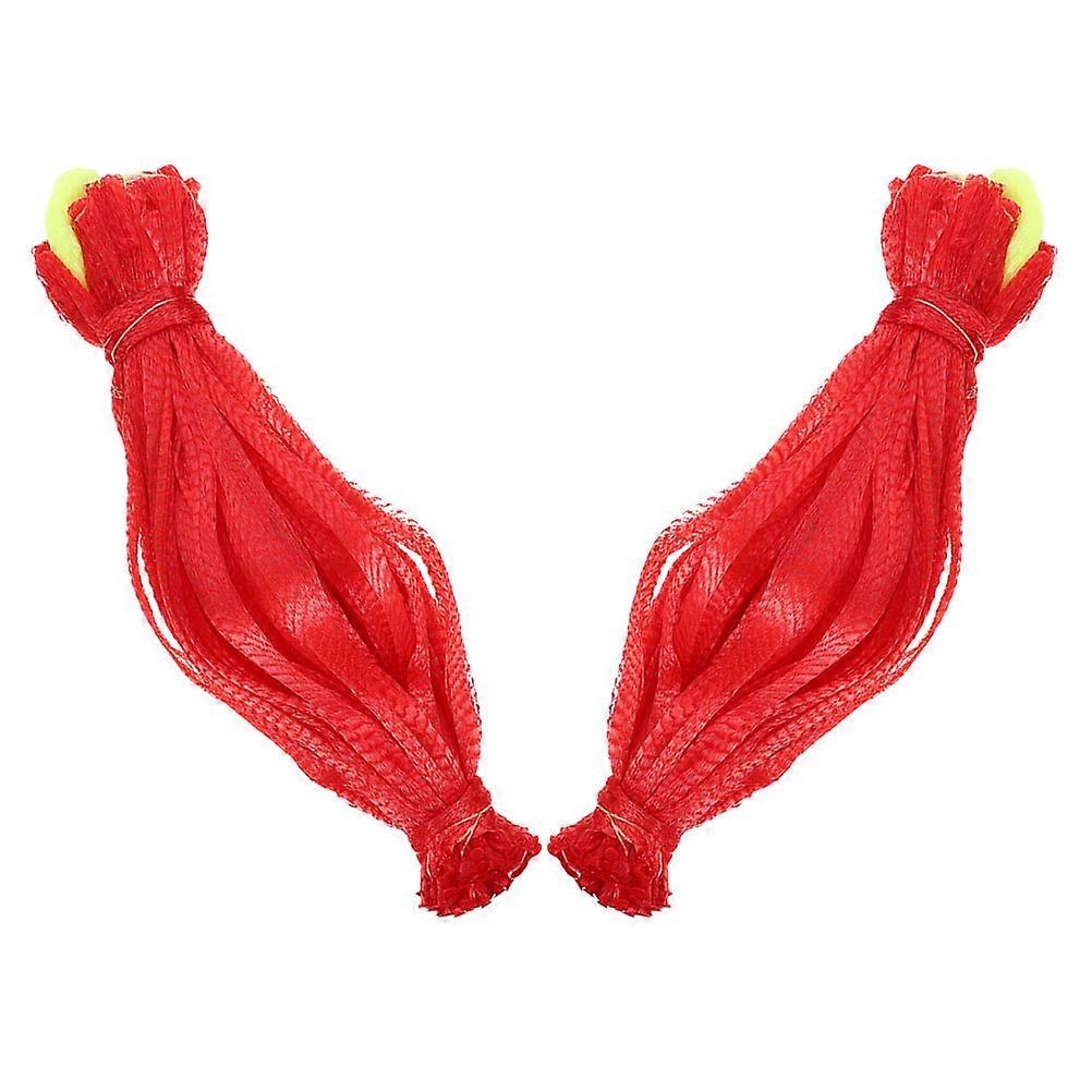 Watermelon Hammock Mesh Bags for Fruit Storage 800Pcs Red Nylon